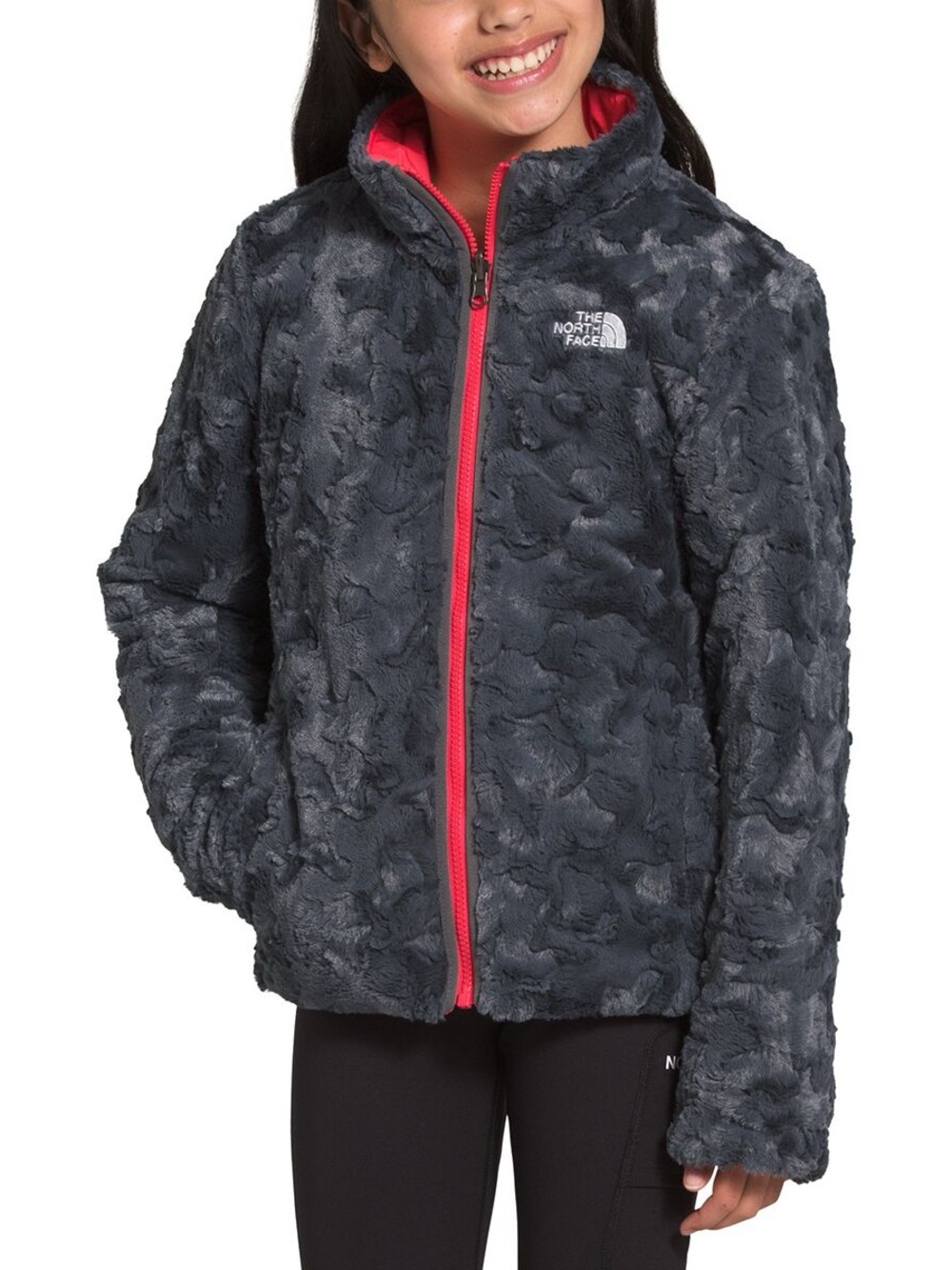 The North Face Girls Mossbud Swirl Reversible Jacket - Picture 4 of 11